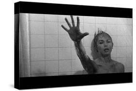 PSYCHO, 1960 directed by ALFRED HITCHCOCK Janet Leigh (b/w photo)-null-Stretched Canvas