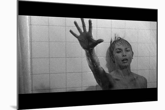 PSYCHO, 1960 directed by ALFRED HITCHCOCK Janet Leigh (b/w photo)-null-Mounted Photo