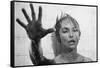 PSYCHO, 1960 directed by ALFRED HITCHCOCK Janet Leigh (b/w photo)-null-Framed Stretched Canvas