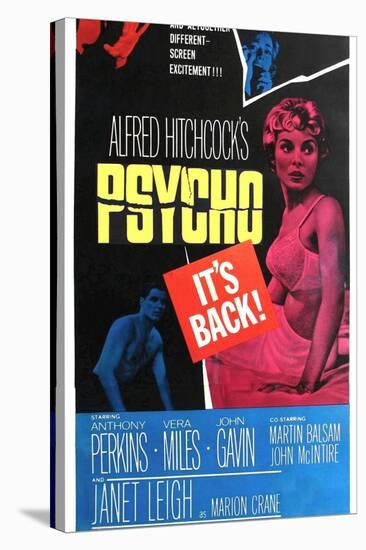 Psycho, 1960-null-Stretched Canvas