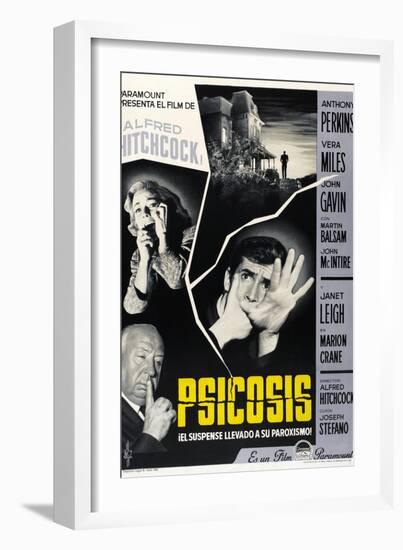 Psycho (aka Psicosis)-null-Framed Art Print