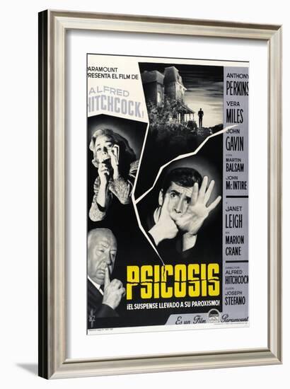 Psycho (aka Psicosis)-null-Framed Art Print