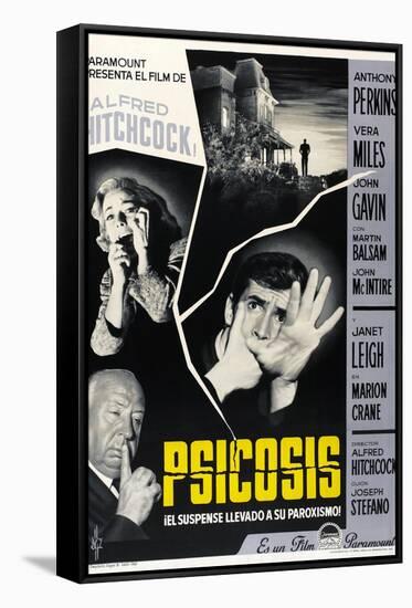 Psycho (aka Psicosis)-null-Framed Stretched Canvas