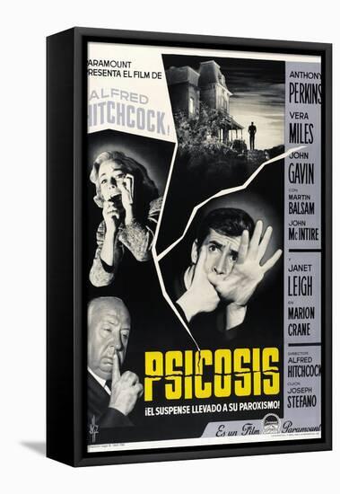 Psycho (aka Psicosis)-null-Framed Stretched Canvas