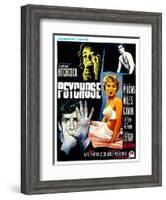 Psycho, (aka Psychose), Belgian Poster Art, 1960-null-Framed Art Print