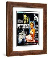 Psycho, (aka Psychose), Belgian Poster Art, 1960-null-Framed Art Print