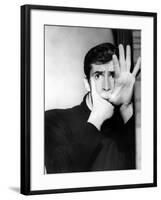 Psycho, Anthony Perkins, 1960-null-Framed Photo