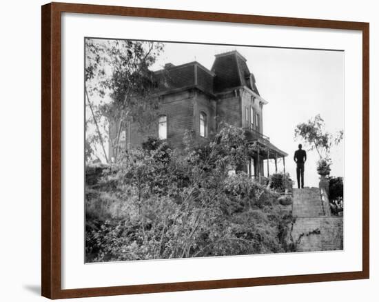 Psycho, Anthony Perkins, 1960-null-Framed Photo