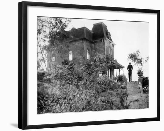 Psycho, Anthony Perkins, 1960-null-Framed Photo