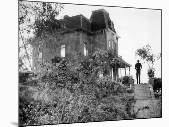 Psycho, Anthony Perkins, 1960-null-Mounted Photo