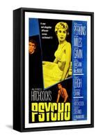Psycho, Anthony Perkins, Janet Leigh, John Gavin, 1960-null-Framed Stretched Canvas