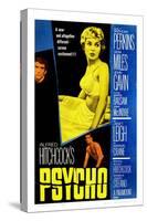 Psycho, Anthony Perkins, Janet Leigh, John Gavin, 1960-null-Stretched Canvas