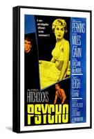 Psycho, Anthony Perkins, Janet Leigh, John Gavin, 1960-null-Framed Stretched Canvas