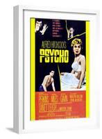 Psycho, Anthony Perkins, Vera Miles, Janet Leigh, John Gavin, 1960-null-Framed Art Print