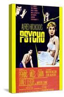 Psycho, Anthony Perkins, Vera Miles, Janet Leigh, John Gavin, 1960-null-Stretched Canvas