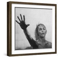 Psycho, Janet Leigh, Directed by Alfred Hitchcock, 1960-null-Framed Photo