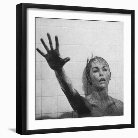 Psycho, Janet Leigh, Directed by Alfred Hitchcock, 1960-null-Framed Photo