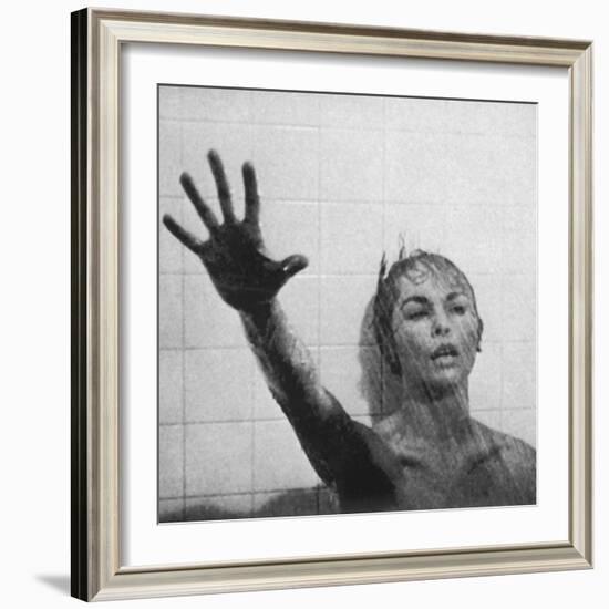 Psycho, Janet Leigh, Directed by Alfred Hitchcock, 1960-null-Framed Photo