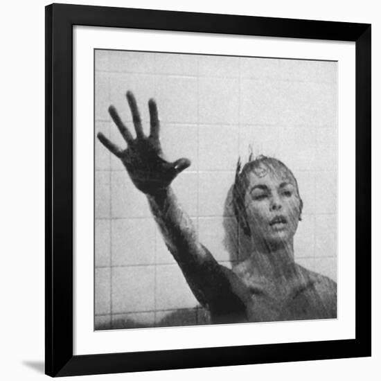 Psycho, Janet Leigh, Directed by Alfred Hitchcock, 1960-null-Framed Photo