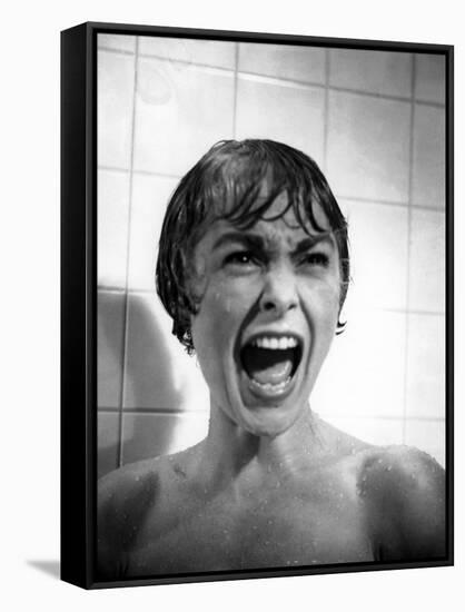 Psycho, Janet Leigh, Directed by Alfred Hitchcock, 1961-null-Framed Stretched Canvas