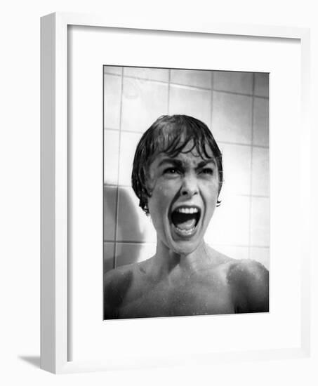 Psycho, Janet Leigh, Directed by Alfred Hitchcock, 1961-null-Framed Photo