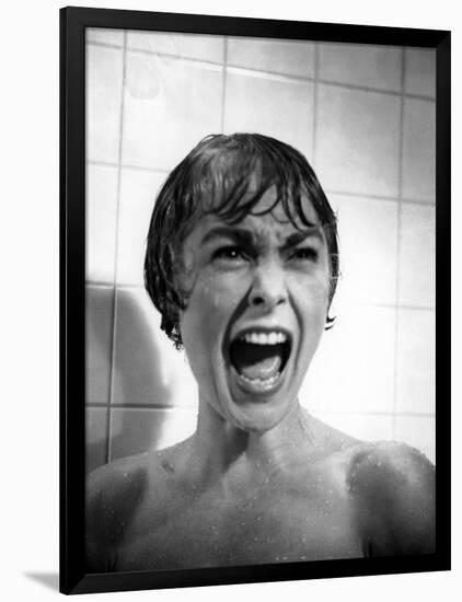 Psycho, Janet Leigh, Directed by Alfred Hitchcock, 1961-null-Framed Photo