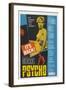 PSYCHO, US poster, Anthony Perkins (left), Janet Leigh (center), John Gavin (bottom), 1960-null-Framed Art Print