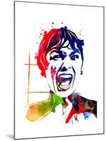 Psycho Watercolor-Lora Feldman-Mounted Art Print