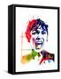 Psycho Watercolor-Lora Feldman-Framed Stretched Canvas