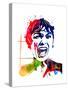 Psycho Watercolor-Lora Feldman-Stretched Canvas