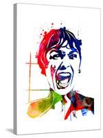 Psycho Watercolor-Lora Feldman-Stretched Canvas