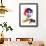 Psycho Watercolor-Lora Feldman-Framed Art Print displayed on a wall