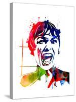 Psycho Watercolor-Lora Feldman-Stretched Canvas