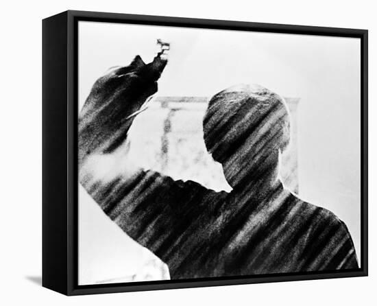 Psycho-null-Framed Stretched Canvas