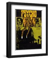 Psycho-null-Framed Art Print