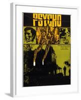 Psycho-null-Framed Art Print