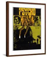 Psycho-null-Framed Art Print