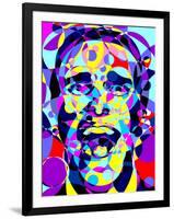 Psycho-Cristian Mielu-Framed Art Print