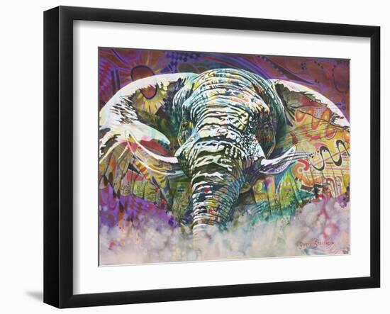 Psycodelic Ele-Graeme Stevenson-Framed Giclee Print