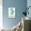 Pt. Pleasant Beach, New Jersey - Heart Design (Blue and Teal)-Lantern Press-Mounted Art Print displayed on a wall