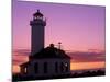 Pt Wilson Lighthouse, Entrance to Admiralty Inlet, Washington, USA-Jamie & Judy Wild-Mounted Photographic Print