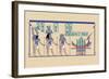 Ptah, Sekar and Osris-J. Gardner Wilkinson-Framed Art Print