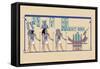 Ptah, Sekar and Osris-J. Gardner Wilkinson-Framed Stretched Canvas