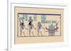 Ptah, Sekar and Osris-J. Gardner Wilkinson-Framed Art Print