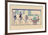 Ptah, Sekar and Osris-J. Gardner Wilkinson-Framed Art Print