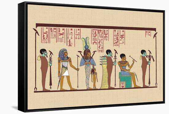 Ptah-J. Gardner Wilkinson-Framed Stretched Canvas