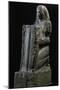 Ptahmose, Vizier at Time of Amenhotep Iii, Statue in Gray Granite, from Thebes-null-Mounted Giclee Print