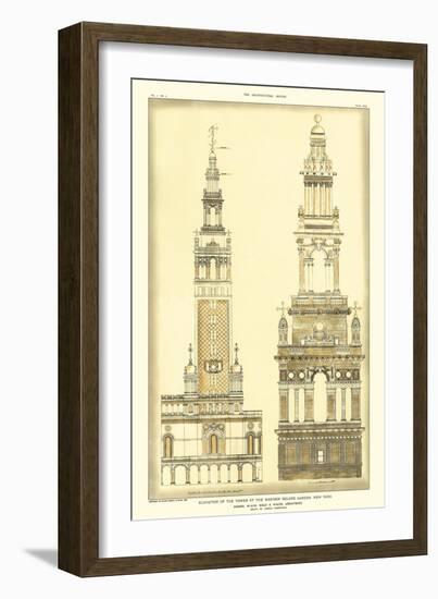 Ptd Madison Stock Exchange III-null-Framed Art Print