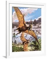 Pteranodon-Payne-Framed Giclee Print