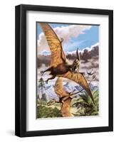 Pteranodon-Payne-Framed Premium Giclee Print